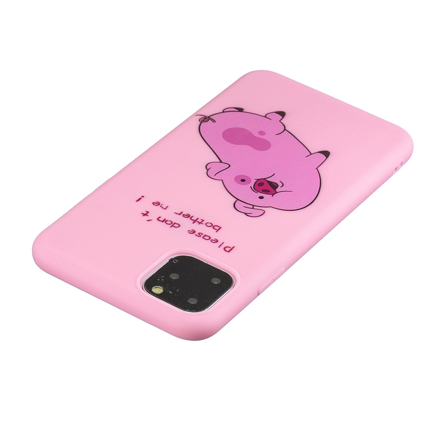 Pattern Printing Soft TPU Back Shell with Handy Strap for iPhone 11 6.1-inch (2019)