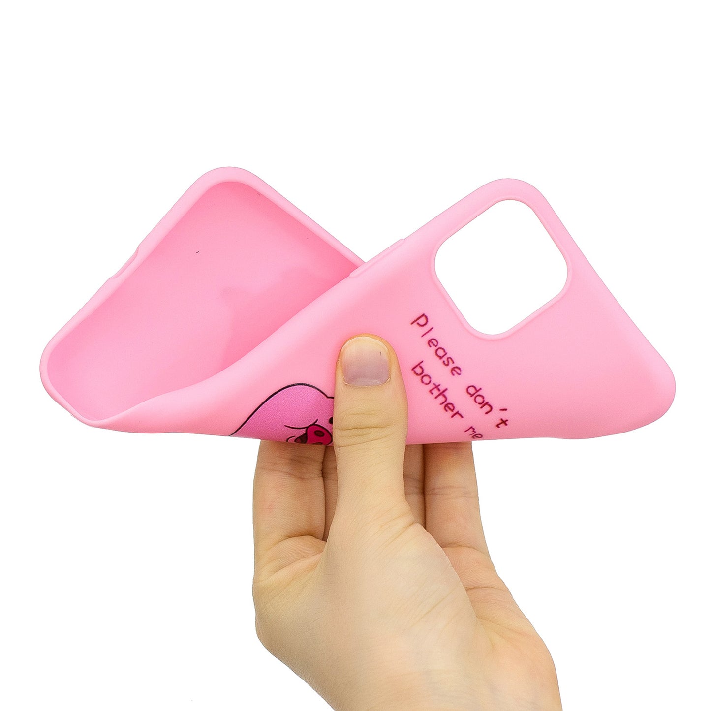 Pattern Printing Soft TPU Back Shell with Handy Strap for iPhone 11 6.1-inch (2019)