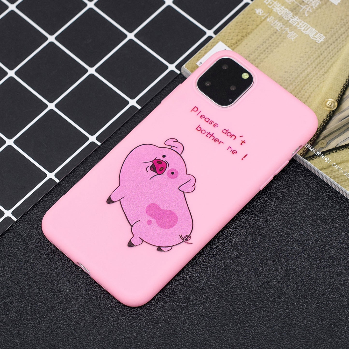 Pattern Printing Soft TPU Back Shell with Handy Strap for iPhone 11 6.1-inch (2019)