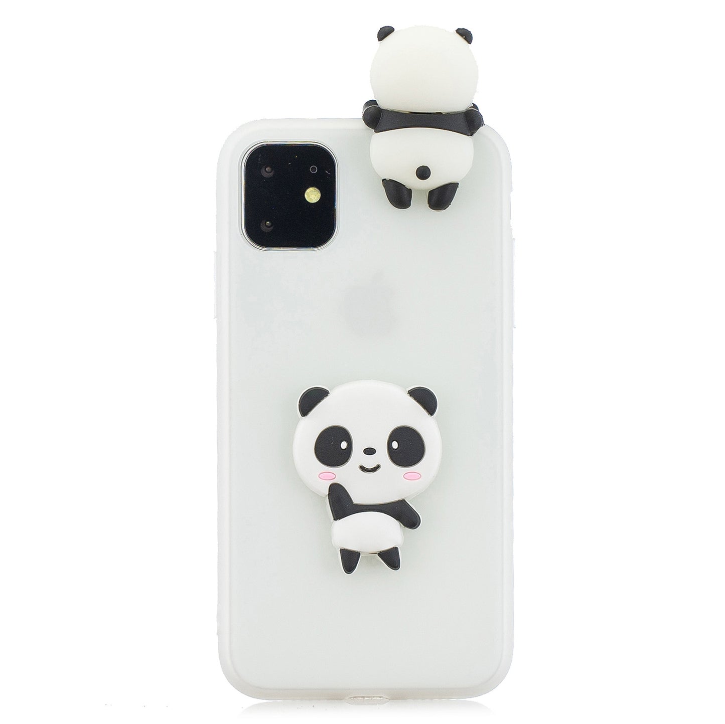 3D Effect Cute Patterned TPU + Silicone Back Case for iPhone 11 Pro Max 6.5 inch (2019)