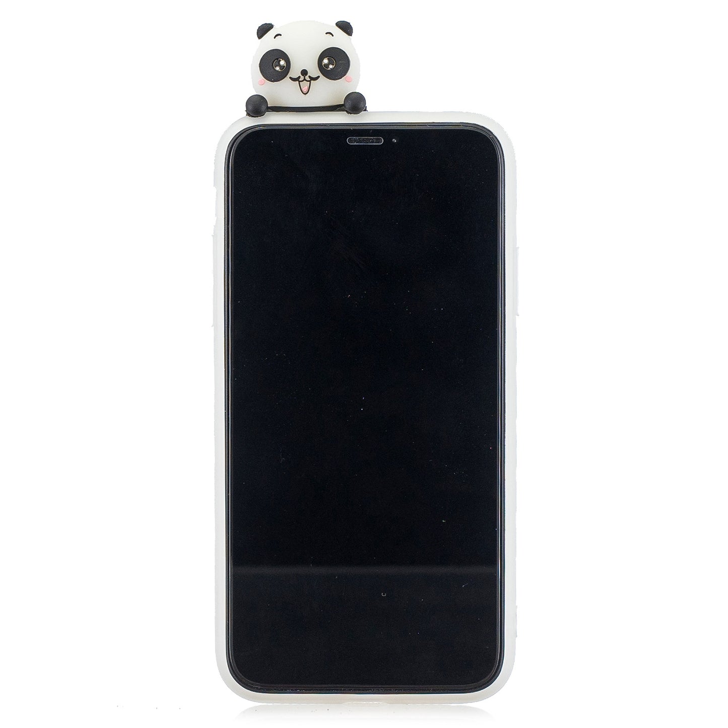 3D Effect Cute Patterned TPU + Silicone Back Case for iPhone 11 Pro Max 6.5 inch (2019)