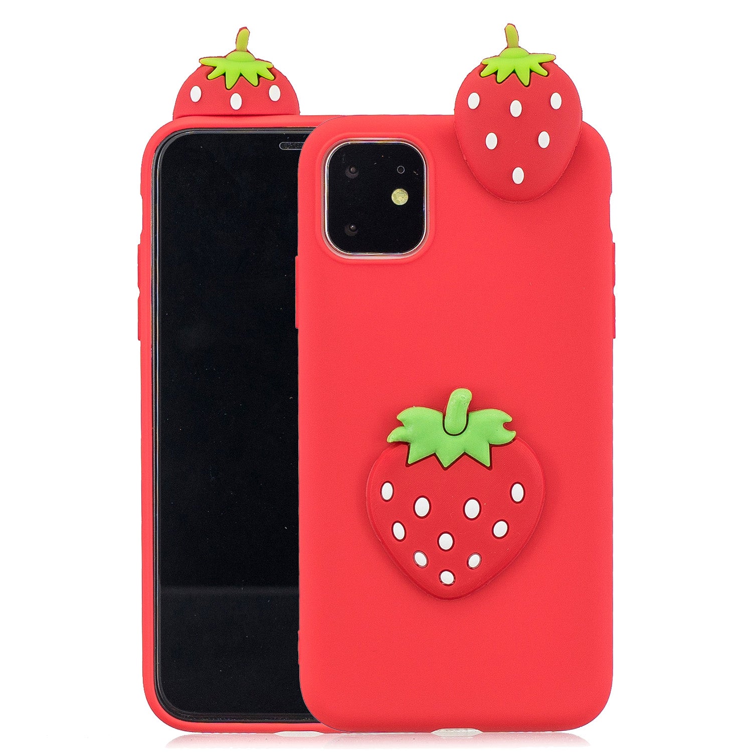 For iPhone 11 6.1 inch (2019) 3D Printing TPU Cell Phone Covering
