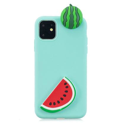 For iPhone 11 6.1 inch (2019) 3D Printing TPU Cell Phone Covering