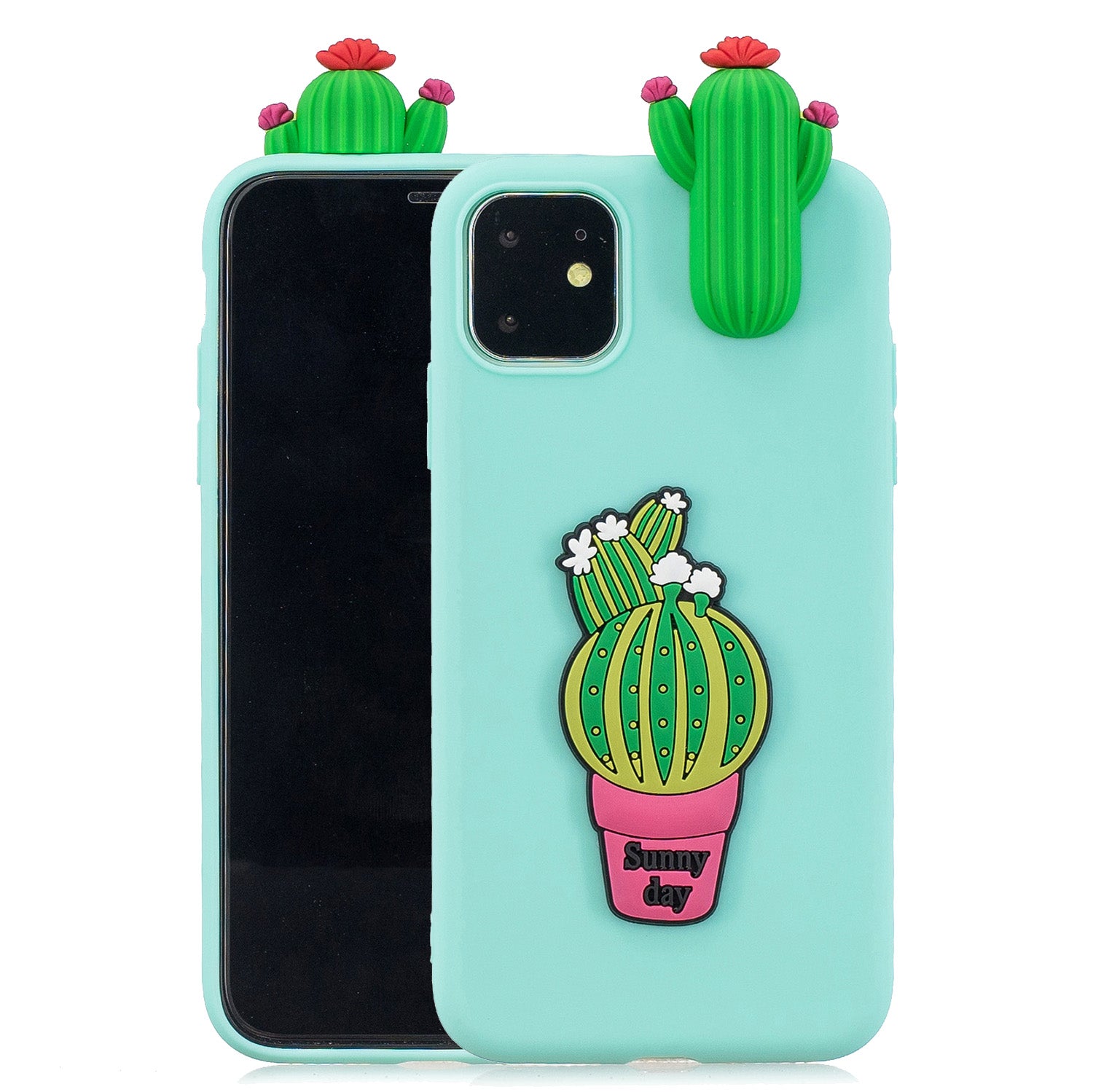 For iPhone 11 6.1 inch (2019) 3D Printing TPU Cell Phone Covering