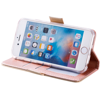 Lace Flower Zipper Pocket Leather Wallet Phone Cover for iPhone 6 Plus/6s Plus