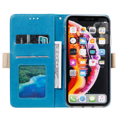 Lace Flower Zipper Pocket Leather Wallet Phone Case for iPhone XS Max