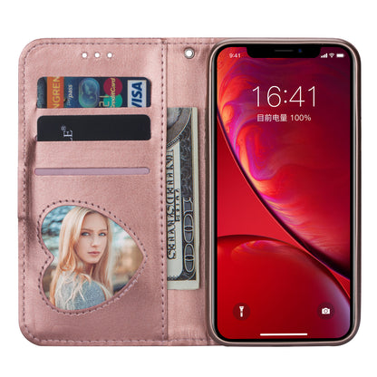 Flash Powder Zipper Pocket Wallet Flip Leather Phone Cover with Strap for iPhone 11 Pro 5.8 inch (2019)