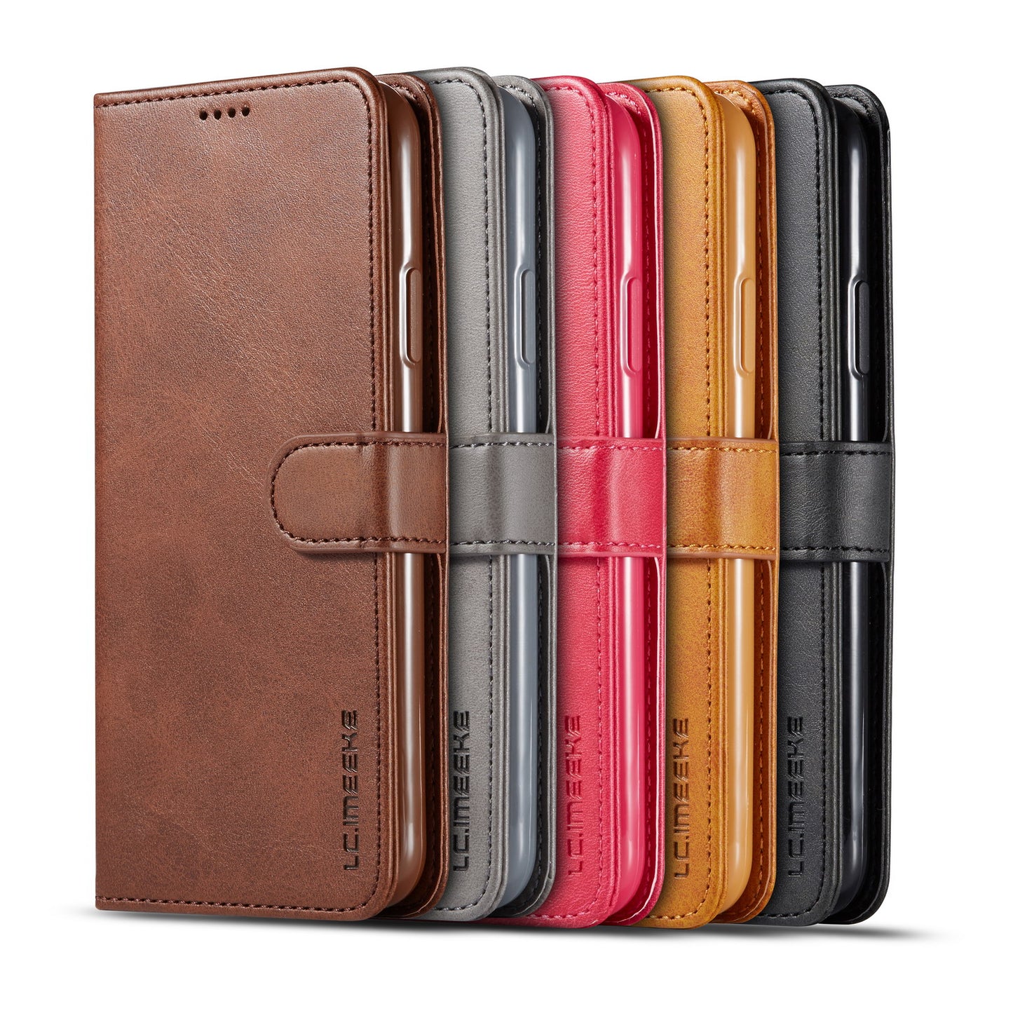LC.imeeke PU Leather Protective Flip Wallet Case for iPhone 11 Pro 5.8-inch (2019)