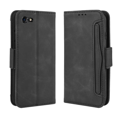 Leather Phone Cover Casing with Card Slots Protective Case for iPhone SE (2020)/SE (2022)8/7 4.7 inch