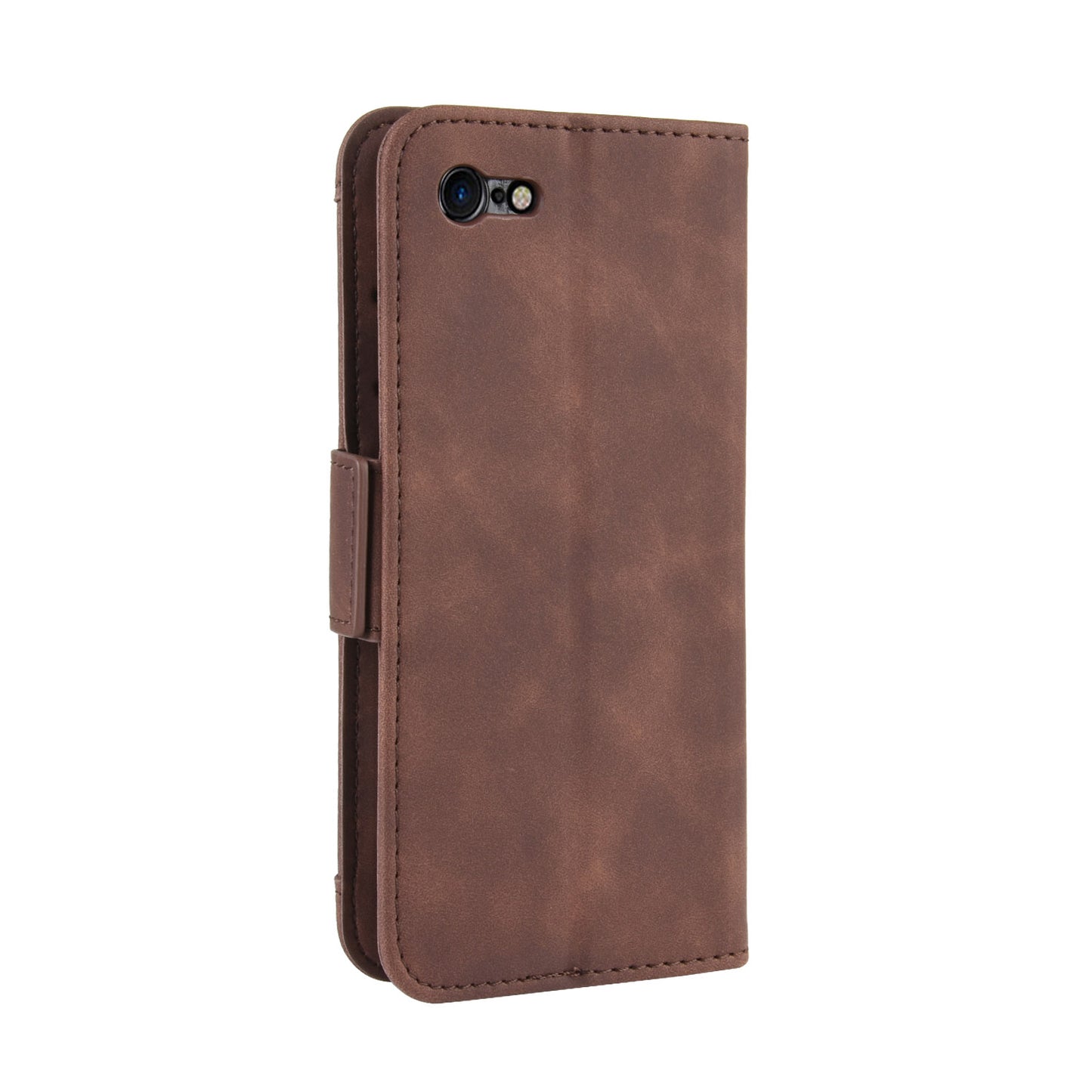 Leather Phone Cover Casing with Card Slots Protective Case for iPhone SE (2020)/SE (2022)8/7 4.7 inch