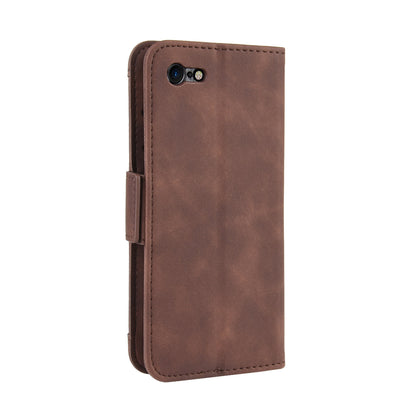 Leather Phone Cover Casing with Card Slots Protective Case for iPhone SE (2020)/SE (2022)8/7 4.7 inch