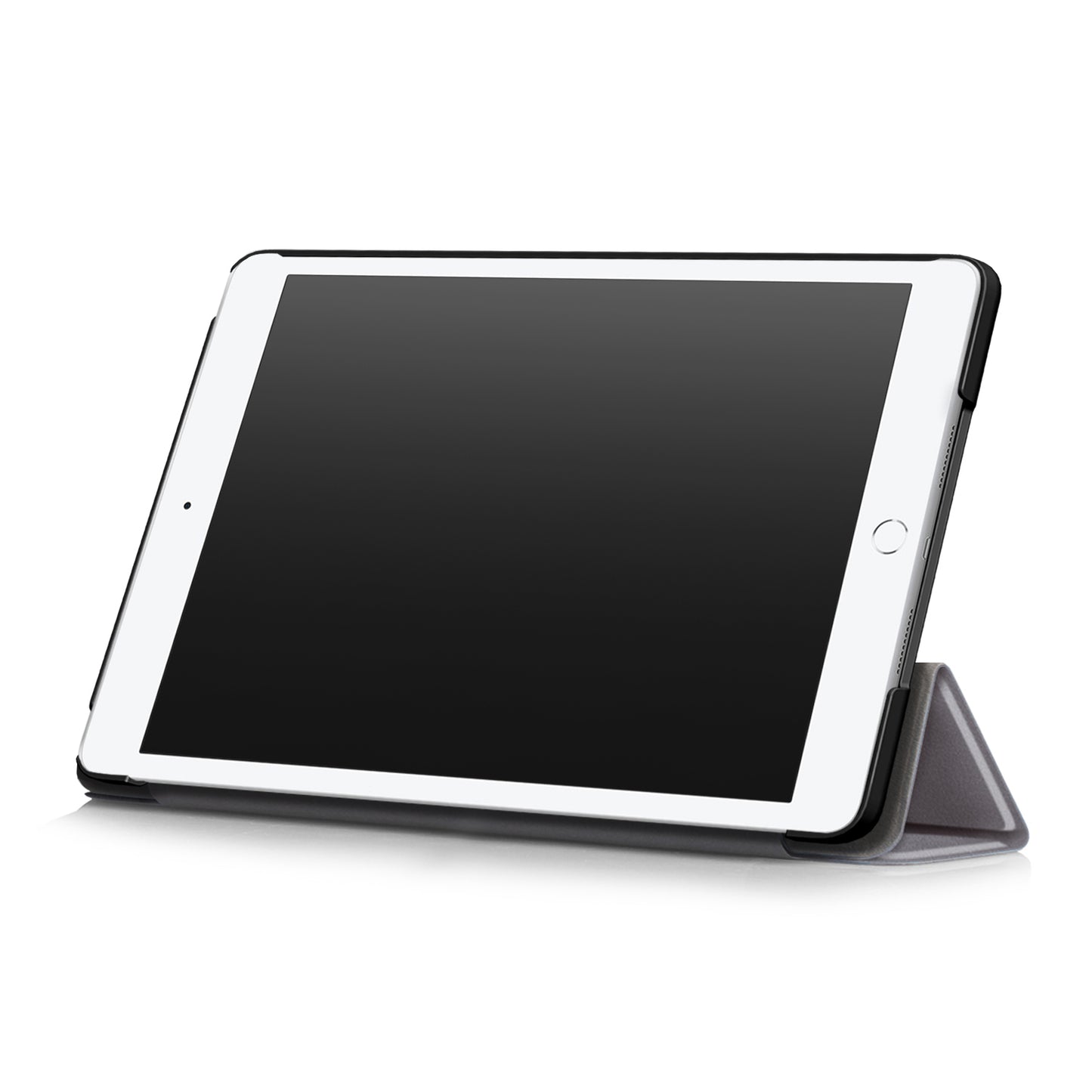 For iPad 10.2 (2021)/(2020)/(2019) Tri-fold Stand Leather Protective Tablet Cover Case