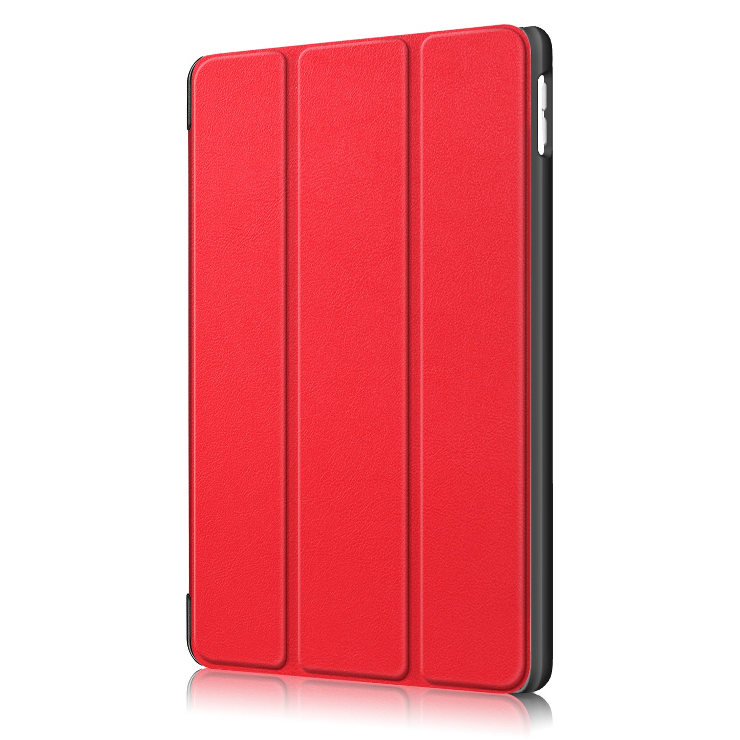 For iPad 10.2 (2021)/(2020)/(2019) Tri-fold Stand Leather Protective Tablet Cover Case