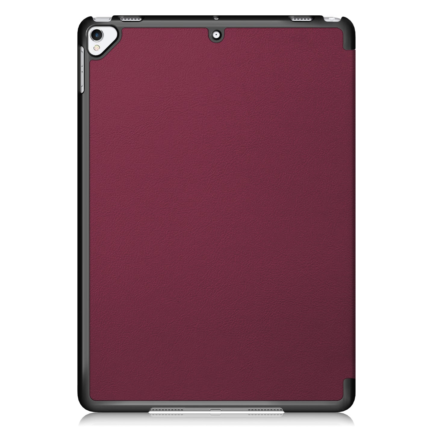 For iPad 10.2 (2021)/(2020)/(2019) Tri-fold Stand Leather Protective Tablet Cover Case