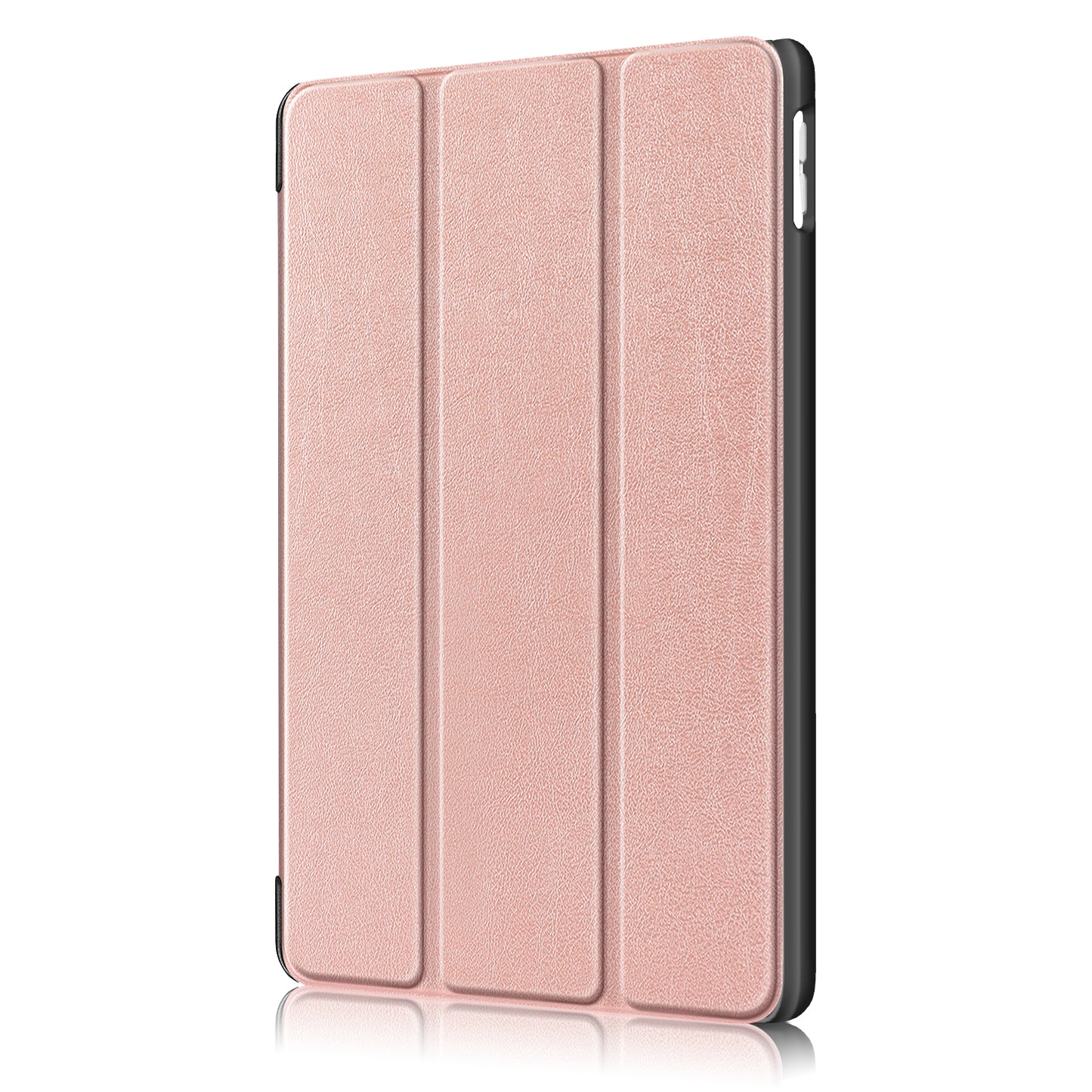 For iPad 10.2 (2021)/(2020)/(2019) Tri-fold Stand Leather Protective Tablet Cover Case