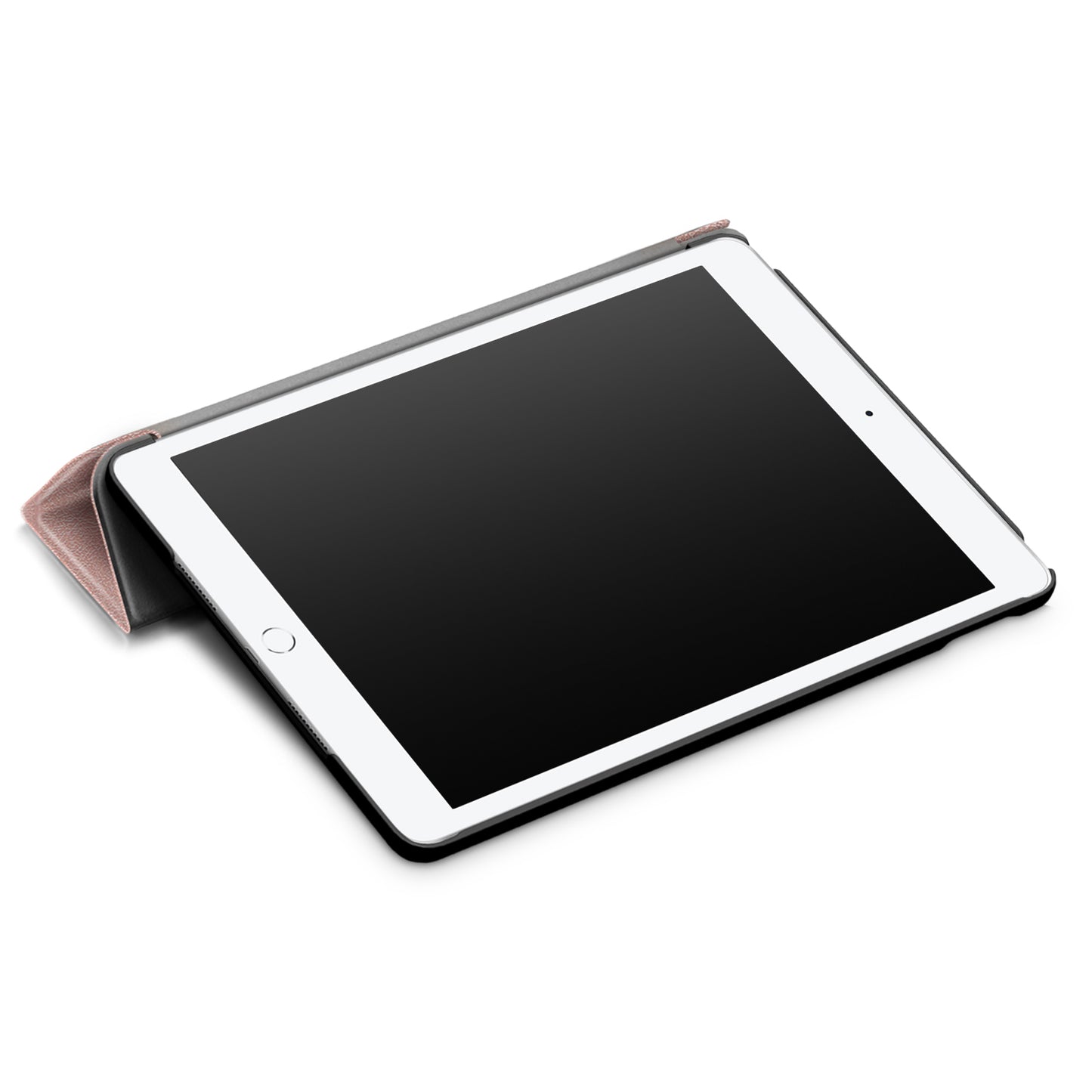 For iPad 10.2 (2021)/(2020)/(2019) Tri-fold Stand Leather Protective Tablet Cover Case
