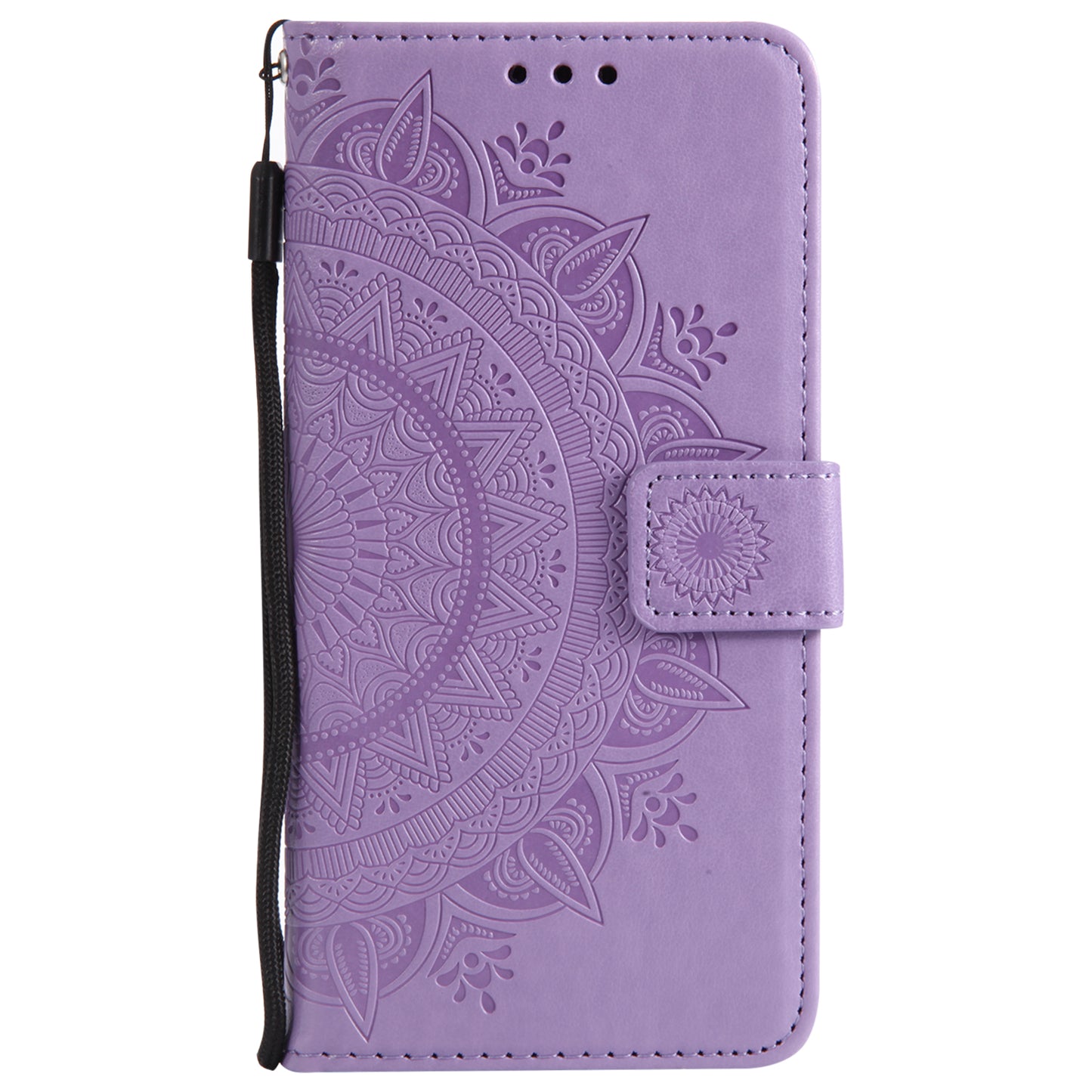 Imprint Flower Leather Wallet Phone Case with Stand for iPhone 7 4.7 inch/8 4.7 inch/SE (2020)/SE (2022)