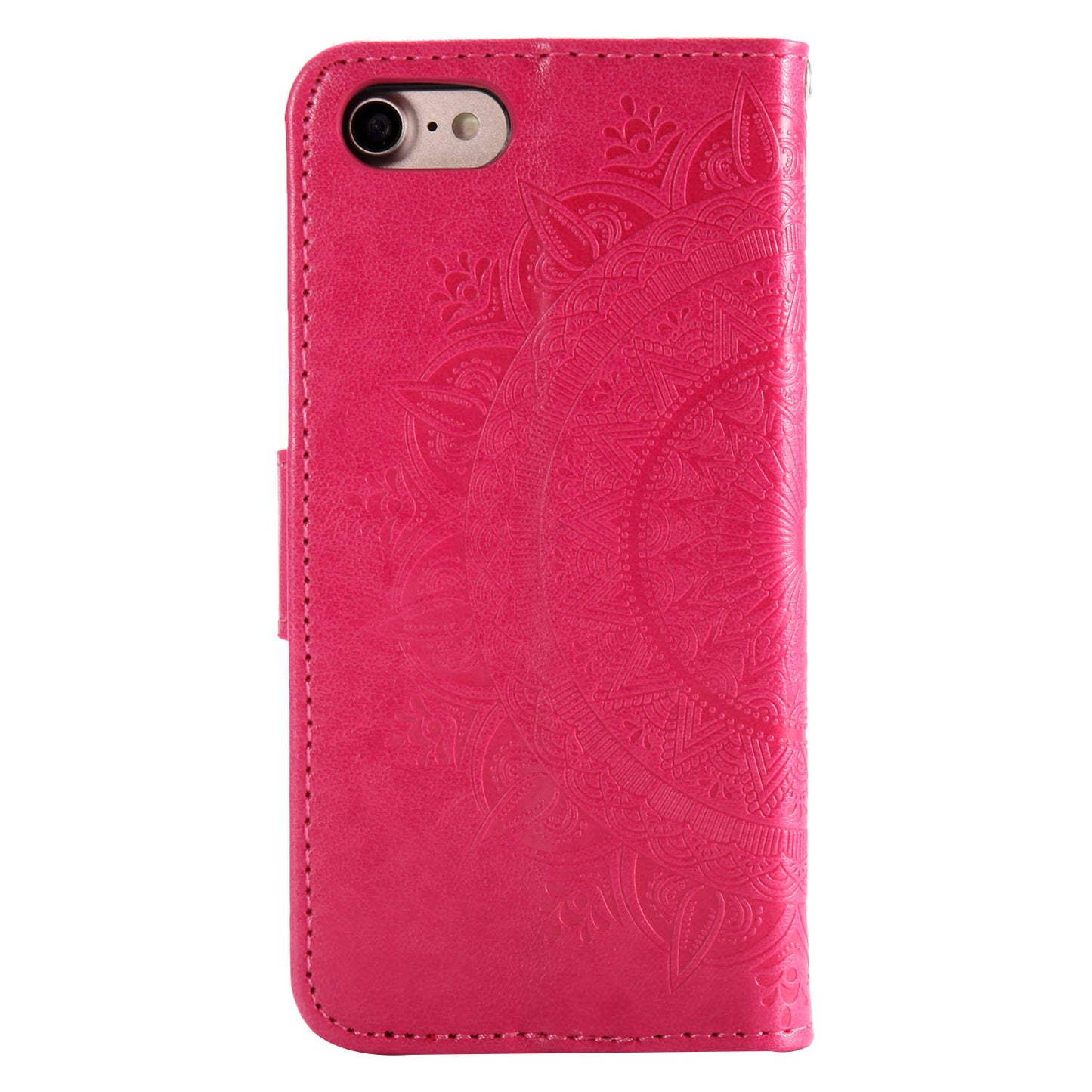 Imprint Flower Leather Wallet Phone Case with Stand for iPhone 7 4.7 inch/8 4.7 inch/SE (2020)/SE (2022)