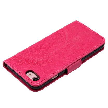 Imprint Flower Leather Wallet Phone Case with Stand for iPhone 7 4.7 inch/8 4.7 inch/SE (2020)/SE (2022)