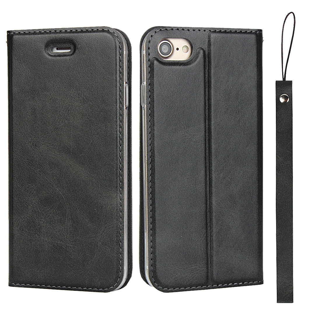 Leather Stand Case with Card Slot for iPhone 8/7/SE (2020)/SE (2022)