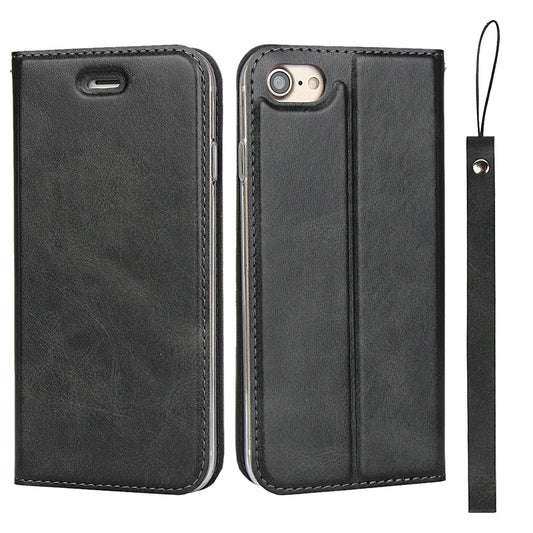 Leather Stand Case with Card Slot for iPhone 8/7/SE (2020)/SE (2022)