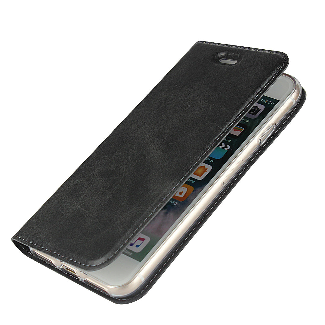 Leather Stand Case with Card Slot for iPhone 8/7/SE (2020)/SE (2022)