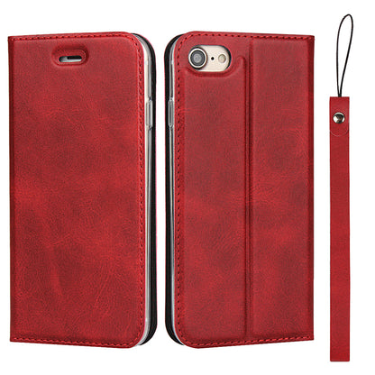 Leather Stand Case with Card Slot for iPhone 8/7/SE (2020)/SE (2022)