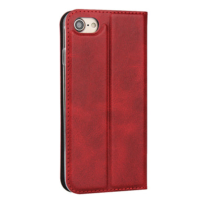Leather Stand Case with Card Slot for iPhone 8/7/SE (2020)/SE (2022)