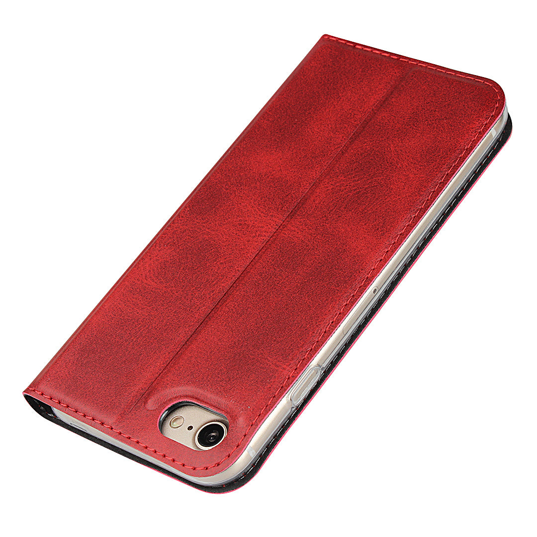 Leather Stand Case with Card Slot for iPhone 8/7/SE (2020)/SE (2022)