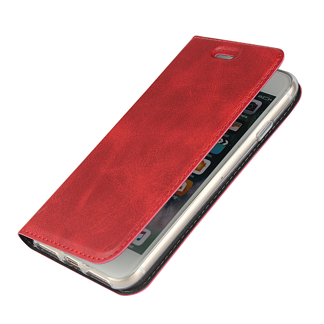 Leather Stand Case with Card Slot for iPhone 8/7/SE (2020)/SE (2022)