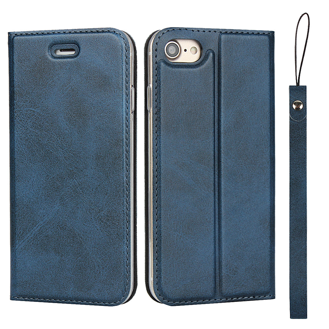 Leather Stand Case with Card Slot for iPhone 8/7/SE (2020)/SE (2022)