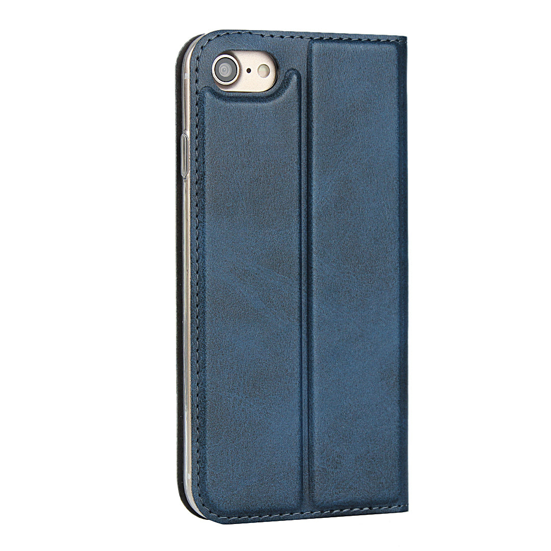 Leather Stand Case with Card Slot for iPhone 8/7/SE (2020)/SE (2022)
