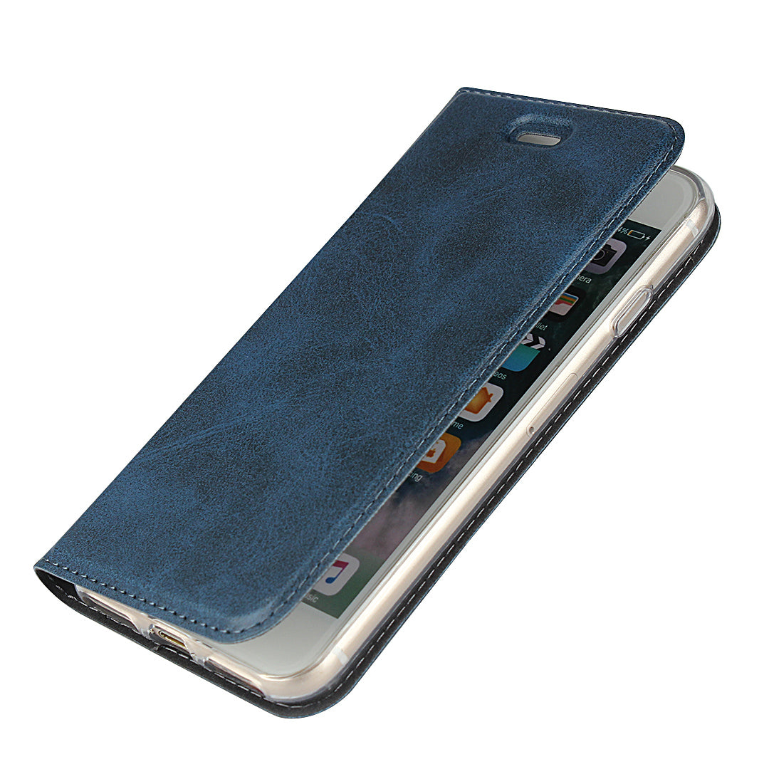 Leather Stand Case with Card Slot for iPhone 8/7/SE (2020)/SE (2022)
