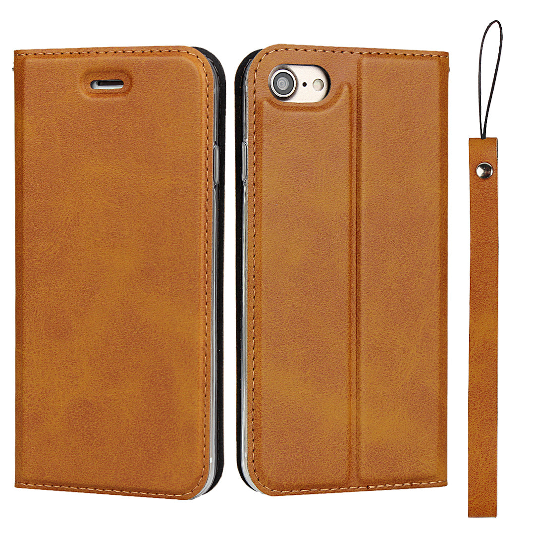 Leather Stand Case with Card Slot for iPhone 8/7/SE (2020)/SE (2022)