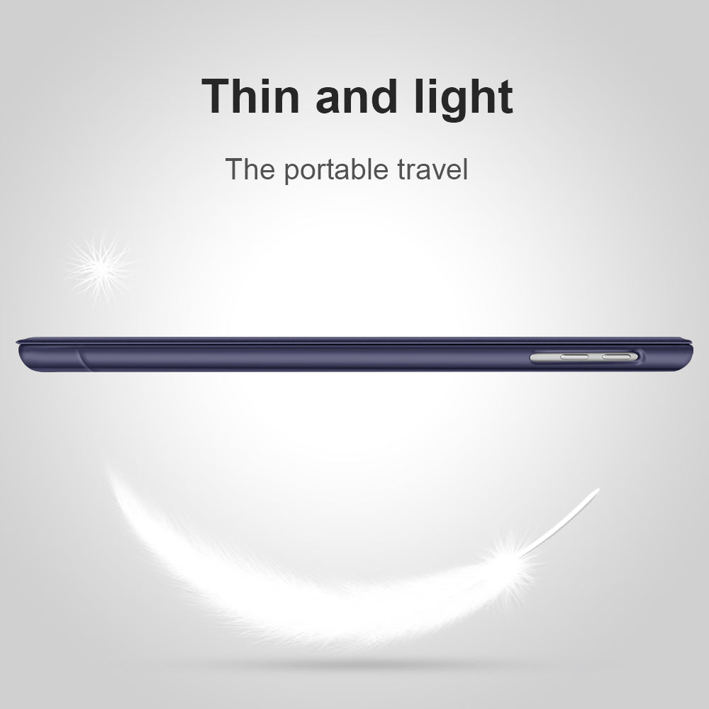 Origami Smart Leather Case [with Shock Absorption TPU / Apple Pencil Storage Groove] for iPad 10.2 (2021)/(2020)/(2019) / iPad Air 10.5 inch (2019) / iPad Pro 10.5-inch (2017)