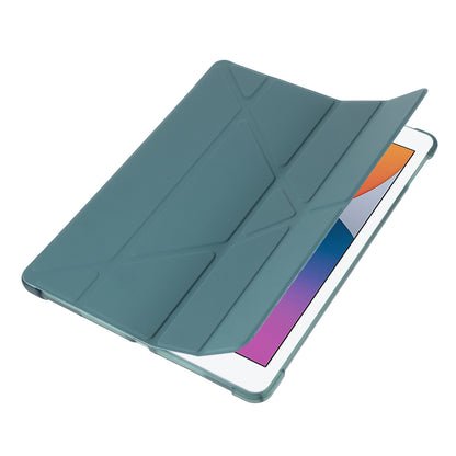 Origami Smart Leather Case [with Shock Absorption TPU / Apple Pencil Storage Groove] for iPad 10.2 (2021)/(2020)/(2019) / iPad Air 10.5 inch (2019) / iPad Pro 10.5-inch (2017)