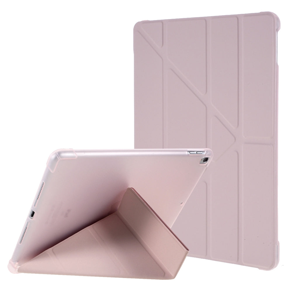 Origami Smart Leather Case [with Shock Absorption TPU / Apple Pencil Storage Groove] for iPad 10.2 (2021)/(2020)/(2019) / iPad Air 10.5 inch (2019) / iPad Pro 10.5-inch (2017)