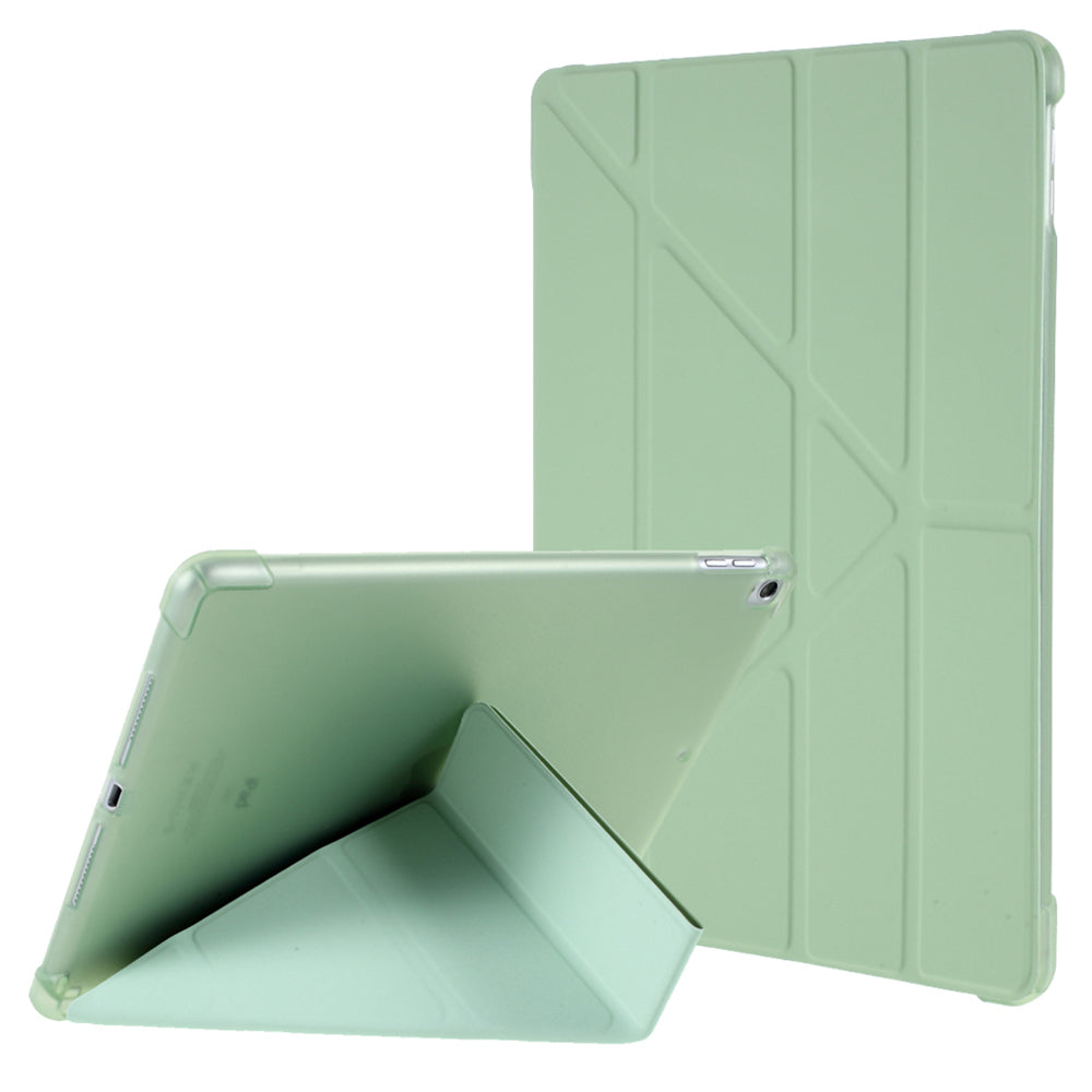 Origami Smart Leather Case [with Shock Absorption TPU / Apple Pencil Storage Groove] for iPad 10.2 (2021)/(2020)/(2019) / iPad Air 10.5 inch (2019) / iPad Pro 10.5-inch (2017)