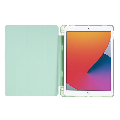 Origami Smart Leather Case [with Shock Absorption TPU / Apple Pencil Storage Groove] for iPad 10.2 (2021)/(2020)/(2019) / iPad Air 10.5 inch (2019) / iPad Pro 10.5-inch (2017)