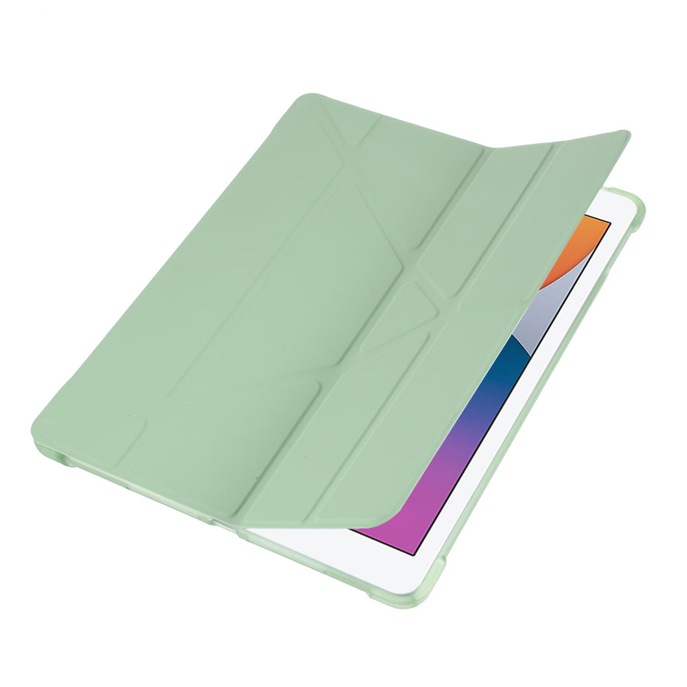 Origami Smart Leather Case [with Shock Absorption TPU / Apple Pencil Storage Groove] for iPad 10.2 (2021)/(2020)/(2019) / iPad Air 10.5 inch (2019) / iPad Pro 10.5-inch (2017)