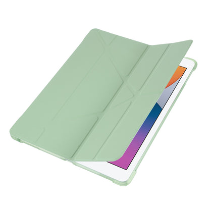 Origami Smart Leather Case [with Shock Absorption TPU / Apple Pencil Storage Groove] for iPad 10.2 (2021)/(2020)/(2019) / iPad Air 10.5 inch (2019) / iPad Pro 10.5-inch (2017)