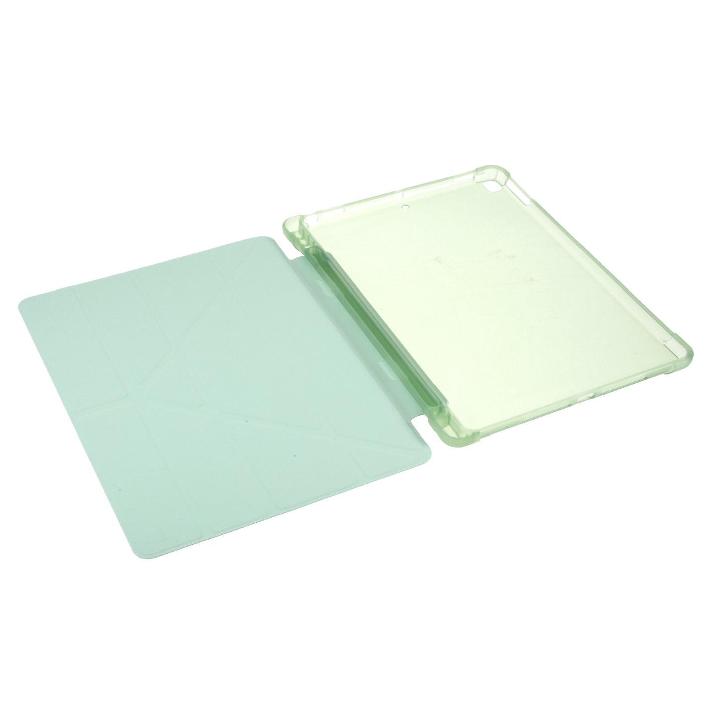 Origami Smart Leather Case [with Shock Absorption TPU / Apple Pencil Storage Groove] for iPad 10.2 (2021)/(2020)/(2019) / iPad Air 10.5 inch (2019) / iPad Pro 10.5-inch (2017)