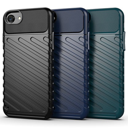 Thunder Series Twill Skin Texture TPU Back Case for iPhone SE (2020)/SE (2022)/7/8 4.7 inch