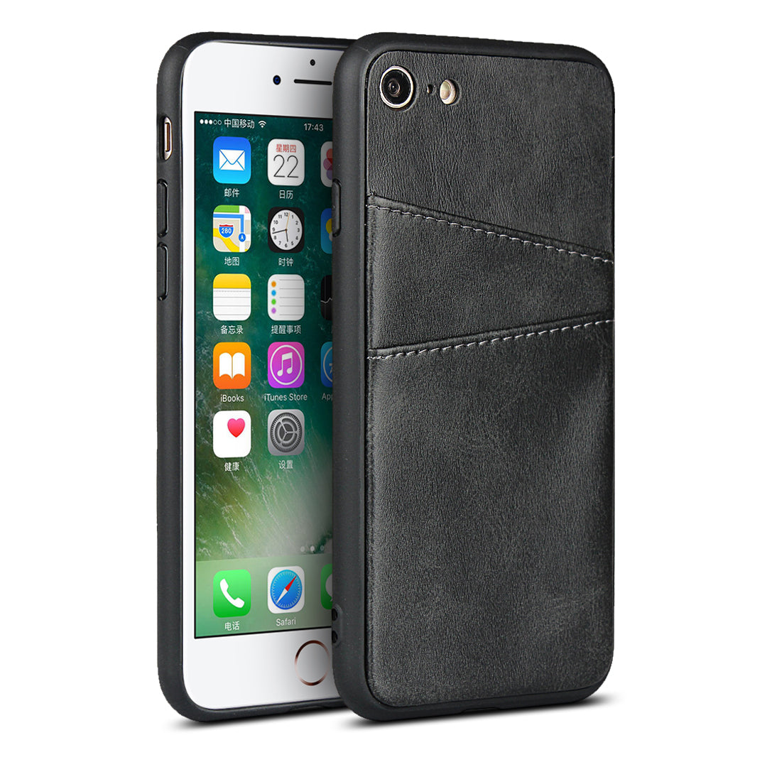 PU Leather+PC Phone Cover for iPhone SE (2020)/SE (2022)/8/7
