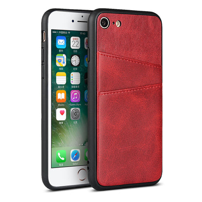 PU Leather+PC Phone Cover for iPhone SE (2020)/SE (2022)/8/7