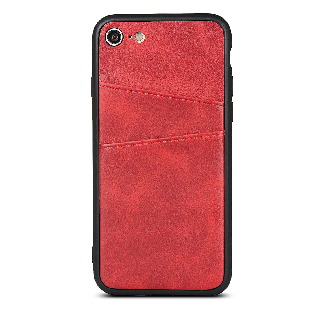 PU Leather+PC Phone Cover for iPhone SE (2020)/SE (2022)/8/7