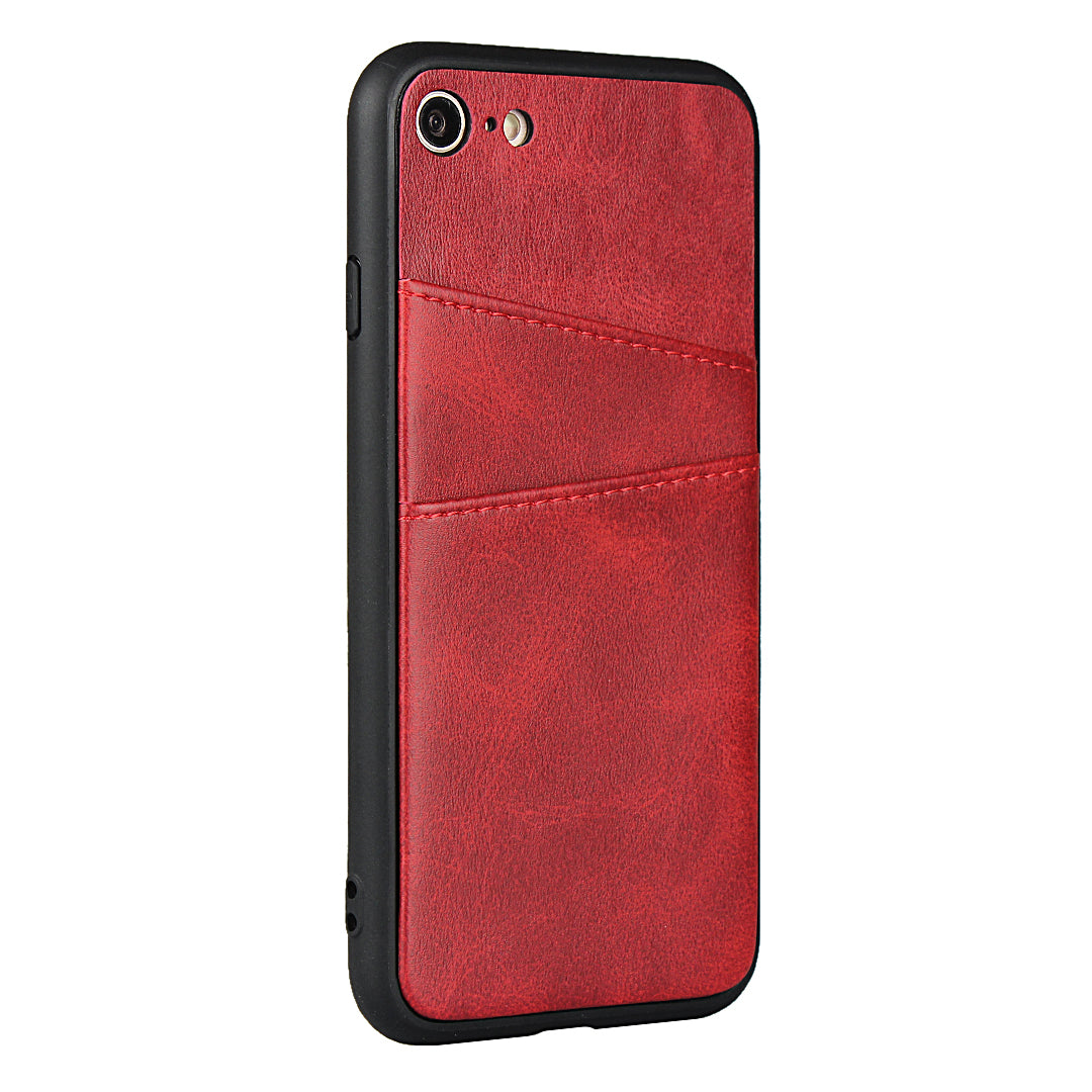 PU Leather+PC Phone Cover for iPhone SE (2020)/SE (2022)/8/7