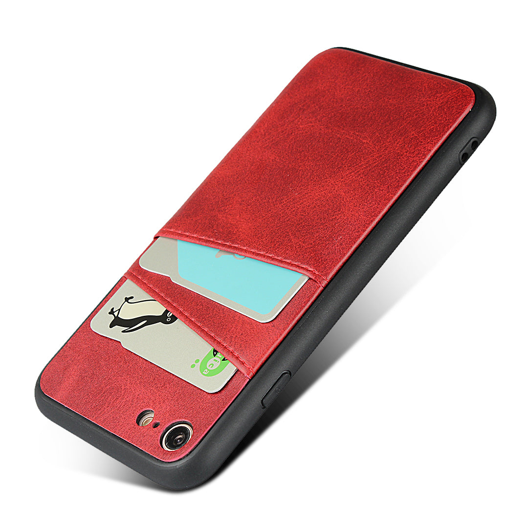 PU Leather+PC Phone Cover for iPhone SE (2020)/SE (2022)/8/7
