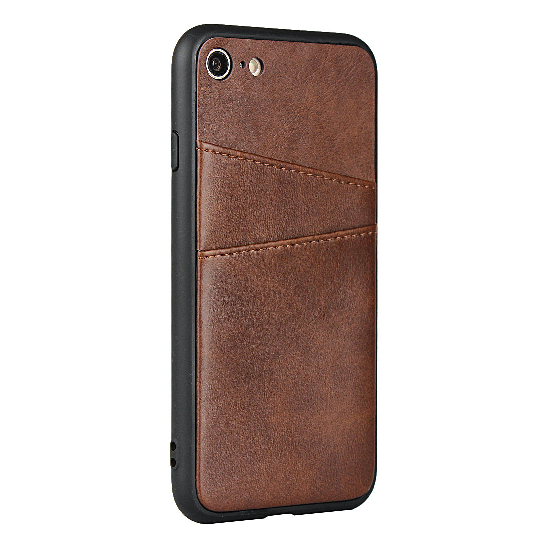 PU Leather+PC Phone Cover for iPhone SE (2020)/SE (2022)/8/7