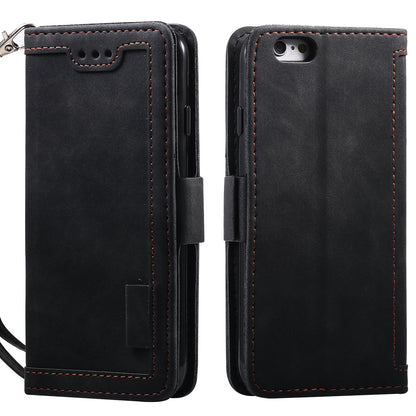Retro Splicing PU Leather Wallet Magnetic Phone Cover for iPhone 8 / 7 / SE (2020) /SE (2022) 4.7 inch